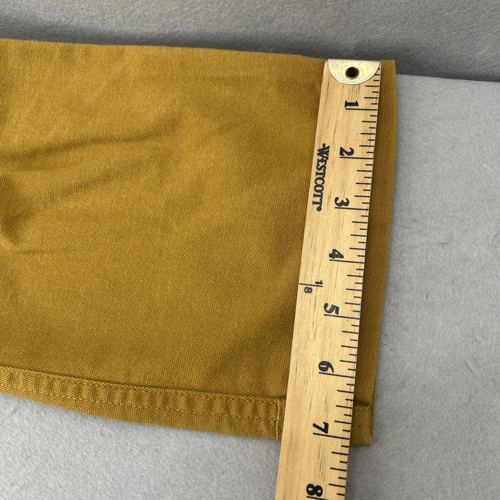 LIVSN Flex Canvas Pants V3 Men 32x29 Carmel Mustard Organic Cotton Blend Outdoor - Picture 9 of 13